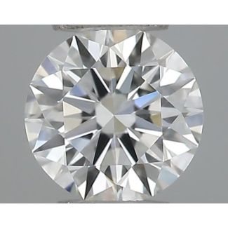 0.24 Carat Round G VVS1 EX GIA Natural Diamond