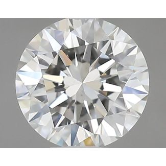 0.5 Carat Round H VS2 EX GIA Natural Diamond