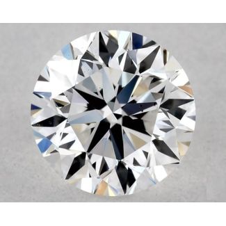 0.51 Carat Round E VS2 VG GIA Natural Diamond