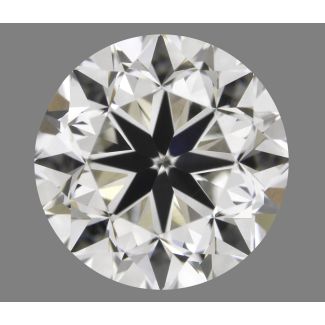 1.51 Carat Round J VVS2 GD EX VG GIA Natural Diamond