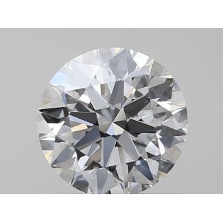 0.5 Carat Round G VVS2 EX GIA Natural Diamond