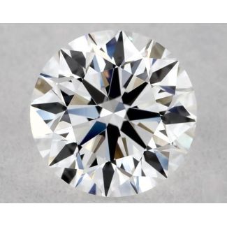 0.4 Carat Round D VVS2 EX GIA Natural Diamond