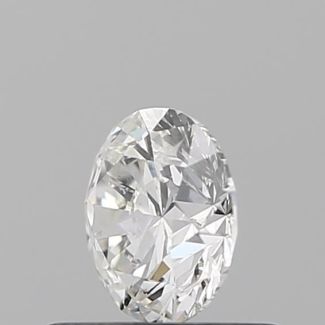 0.5 Carat Round H SI2 EX GIA Natural Diamond