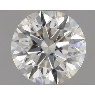 0.36 Carat Round H IF EX IGI Natural Diamond