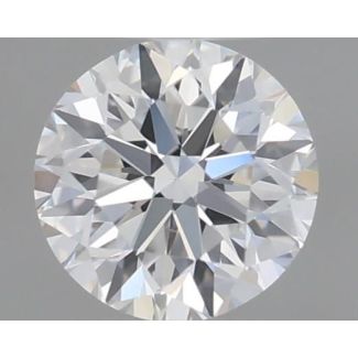 0.31 Carat Round F VS1 VG EX GIA Natural Diamond