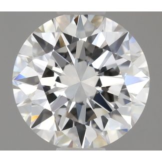 0.62 Carat Round F IF EX GIA Natural Diamond