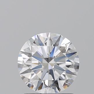 1.52 Carat Round E VVS2 EX GIA Natural Diamond