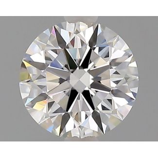 1.02 Carat Round H VVS1 EX GIA Natural Diamond