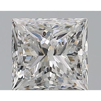 1.5 Carat Princess E SI1 - EX VG GIA Natural Diamond