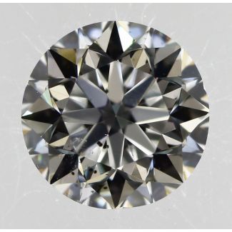 0.41 Carat Round F SI1 VG EX GIA Natural Diamond