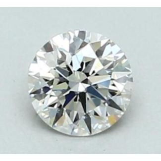 0.35 Carat Round G VVS2 EX GIA Natural Diamond