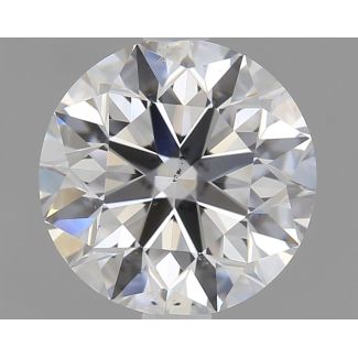 1.3 Carat Round E SI1 EX GIA Natural Diamond