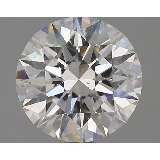 1.70 Carat Round F SI1 EX GIA Natural Diamond