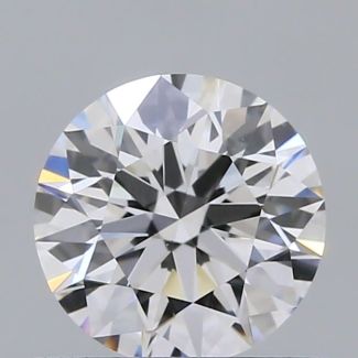 0.51 Carat Round E VS1 EX GIA Natural Diamond