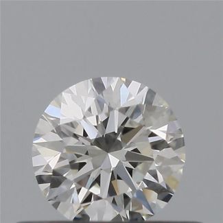 0.32 Carat Round F VVS1 EX IGI Natural Diamond