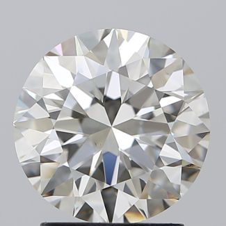 2.12 Carat Round H VS1 EX IGI Natural Diamond