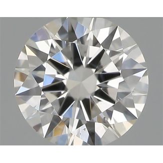 0.35 Carat Round G VS2 EX IGI Natural Diamond