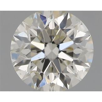 0.50 Carat Round H SI2 EX IGI Natural Diamond