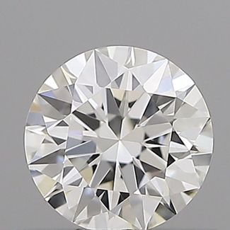 0.35 Carat Round F VVS1 EX GIA Natural Diamond