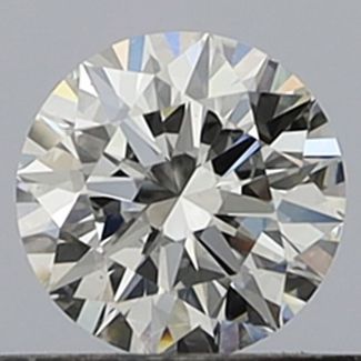 0.42 Carat Round G VS1 EX GIA Natural Diamond