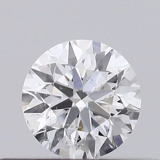 0.25 Carat Round D SI2 EX VG GIA Natural Diamond