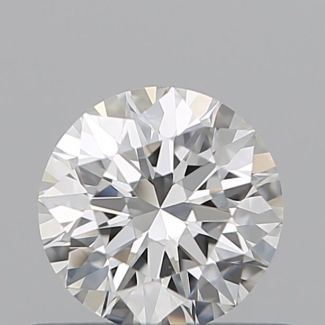 0.5 Carat Round G VVS1 EX GIA Natural Diamond