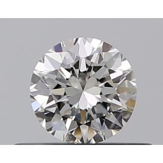 0.30 Carat Round I VS2 VG EX GIA Natural Diamond