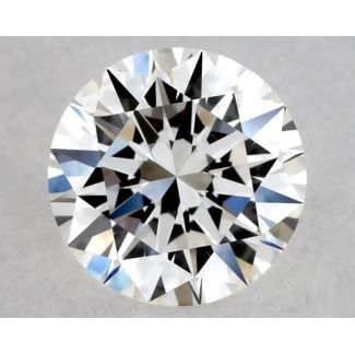 0.4 Carat Round G VVS2 EX GIA Natural Diamond