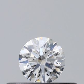 0.18 Carat Round E VS2 EX GIA Natural Diamond