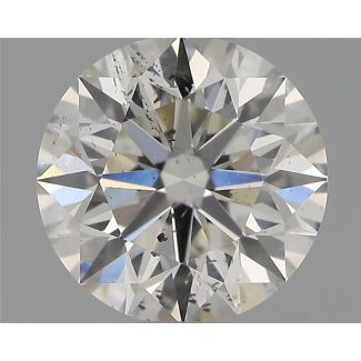 0.71 Carat Round G SI2 EX IGI Natural Diamond