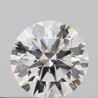 0.34 Carat Round G VVS1 EX GIA Natural Diamond