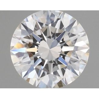 0.3 Carat Round H VS1 EX GIA Natural Diamond