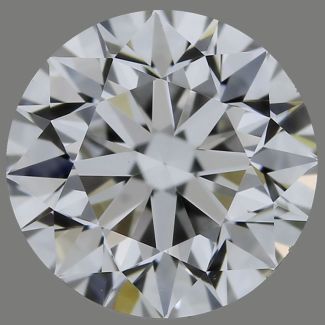 0.50 Carat Round D VS1 EX VG GIA Natural Diamond