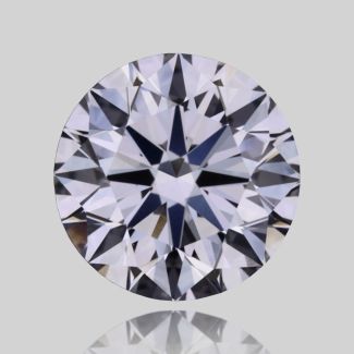 0.57 Carat Round E VVS1 EX GIA Natural Diamond