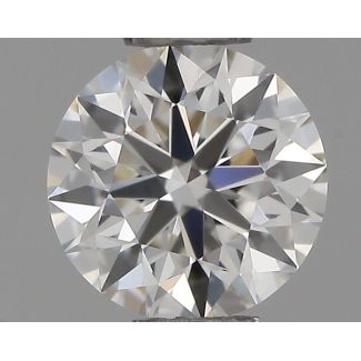 0.36 Carat Round H IF EX GIA Natural Diamond