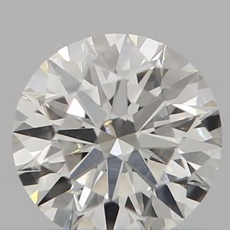 0.35 Carat Round H VS2 EX GIA Natural Diamond