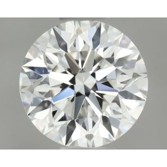 0.5 Carat Round H VS2 EX GIA Natural Diamond