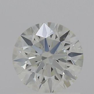 0.80 Carat Round J VVS2 EX VG GIA Natural Diamond