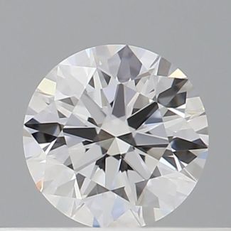 0.35 Carat Round D VVS1 EX GIA Natural Diamond