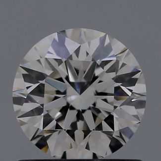 0.82 Carat Round F VS1 EX VG GIA Natural Diamond