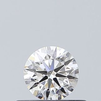 0.32 Carat Round H VVS1 EX VG GIA Natural Diamond