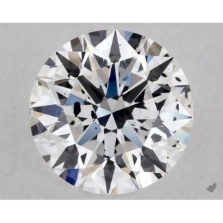 0.40 Carat Round D SI2 VG EX GIA Natural Diamond