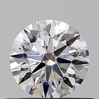 0.42 Carat Round D VS1 EX GIA Natural Diamond