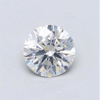 0.6 Carat Round F SI2 VG EX GIA Natural Diamond