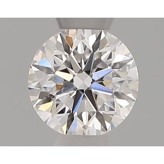 0.30 Carat Round D SI1 VG EX GIA Natural Diamond