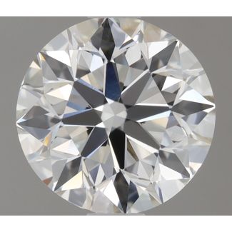 1.0 Carat Round H VS1 EX VG GIA Natural Diamond