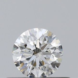 0.3 Carat Round H VVS2 VG EX GIA Natural Diamond