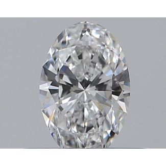 0.31 Carat Oval D VS1 - EX VG GIA Natural Diamond