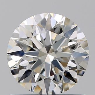 0.82 Carat Round H VVS1 EX GIA Natural Diamond