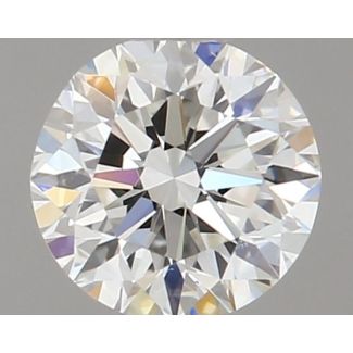 0.3 Carat Round H VS1 VG EX GIA Natural Diamond